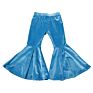 Girls Leggings Velvet Bell Bottoms Big Bell Velvet Comfortable and Soft Flare Pants