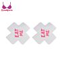 Girls Womens Nipple Bra Girl Red Boobs Cute Breast Fill Nipple Cover Disposable Nipple Pasties