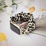 Girly Scrunchies Watch Bands for Apple Watch 38Mm 42Mm 40Mm 44Mm Leopard Flowers Printed Fabric Elastic Strap for Iwatch 7 6 Se