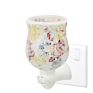 Glass Electric Incense Wax Warmer Burner Essential Oil Wax Melting Warmer for Fragrance Night Light Aroma Decorative Lamp