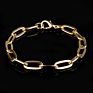 Gold Plated Big Cuban link Necklace Bracelet Chain Jewelry Set