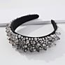 Graceful Baroque Style Crystal Headbands Retro Handmade Beaded Headbands Hair Accessories