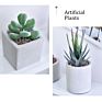 Green Individual Mini Faux Fake Artificial Succulent Cactus Plant Bonsai Succulent Assorted Set