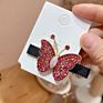 Hair Accessories Girls Duckbill Clip Women Pearl Rhinestone Butterfly Hair Clip