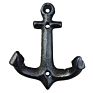 Hall Tree Black Anchor Style Key Hat Coat Cast Iron Decorative Wall Hooks