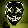 Halloween Mask Neon Led Light up Mask for Festival Cosplay Halloween Costume Masquerade Parties,Carnival,Gifts