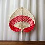 Hand-Woven Rattan Fan