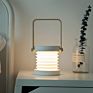 Handle Portable Lantern Light Retractable Wooden Table Lamp Bedroom Bedside Reading Led Folding Desk Lamp