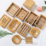 Handmade Bamboo Bathroom Accessories Different Shapes and Sizes Bamboo Soap Box