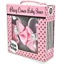 Pink Ribbon baby prewalker shoes crystal bling shoes pacifier