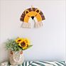 Handmade Reindeer Lion Shape Woven 100% Cotton Macramer Wall Decor Kids Room Decoration