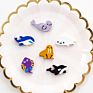 Happy Paradise Underwater World Sea Animals Eraser Set Cute Stationery Office Party Supply Gift Girl Student Kids Gift