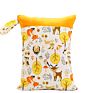 Happyflute Polyester Layer Baby Waterproof Zipper Wet Bag Diaper Bag with Handle