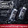Hebiquan Private Label / Men's Shampoo Lasts for Perfume Cologne Fragrance Shower Gel Anti-Dandruff Shampoo Unisex Adults