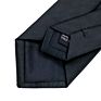 Hh-003 Solid Slim Necktie Black Skinny Ties for Men