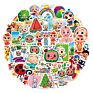 High- Pvc Vinyl Sticker Die Cut Self Adhesive Waterproof Stickers for Kids, Bottle, Laptop, Luggage