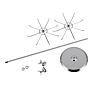 High Performance with Price Keychain Two Tier Spinner Display Stand