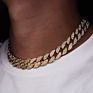 Hip Hop Punk Miami Cuban Choker Necklace Collar Hip Hop Chain for Man and Women