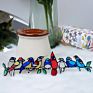 Home Living Room Pendants Acrylic Birds Branches Window Creative Decoration Pendants