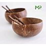 Hottest Selling Eco-Friendly Natural Coconut Shell Bowl for Candle from Vietnam