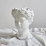 Human Head Face Pot Plant Garden Planter Cement Flower Pot