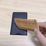 Hx08 Wood Wooden Brush Set Black Sandalwood Beard Comb for Men