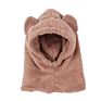 Hzm-18180 Baby Kids Warm Hats Thick Woolen Earflap Hood Fleece Hat Scarves with Ears