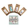 Ihome in Stock 120X120 Cm Bamboo Cotton Muslin Solid Color Baby Swaddle Wrap Blanket
