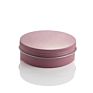 In Stock 30Ml 60Ml 100Ml Empty Pink Aluminum Jar Metal round Candy Tins for Lip Balm Ointment Cosmetic Packaging