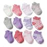 In Stock Anti-Slip Grips Ankle Socks for Toddler Kids Boys Girls Baby Socks