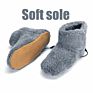 Indoor Usb Electric Foot Warmers Shoes Heated Slippers Warm Plush Electrically Heated Shoes Boots Foot Warmers