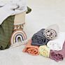 Indoor Versatility Baby Swaddle Blanket Muslin Breathable Organic Cotton Baby Receiving Swaddles