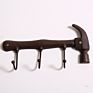 Industrial Style Hammer Wrench Shape Creative Iron Wall Decoration Wall Hooks