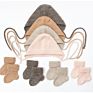 Inner Mongolia Cashmere Newborn Baby Knitting Bonnet and Boots Socks