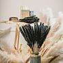 Ins Most Popular Decoration Dried Flowers Pampas Grass Black Pampas for Home or Weddings Decoration