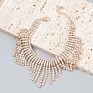Ins Newest Layered Shiny Zircon Cz Fringe Anklet Gold Plated Crystal Tassel Anklets for Women Beach