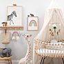 Ins Nordic Style Children's Plush Animal Doll Toy Cartoon Giraffe Baby Plush Toys Soothe