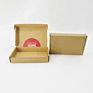 inside Printing Plain Brown Mailing Corrugated Kraft Tuck Top Cardboard Small Shipping Boxes