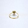 Isunni Heart Rings 925 Sterling Silver Minimalist Opal Ring