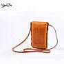 Japanese Hand-Made Leather Leather Bag with One Shoulder and Cross Body Vertical Mobile Phone Bags