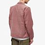 Japanese Style Embroidery 100% Cotton Corduroy Plain Pink Coaches Jacket