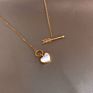 Jewelry Arrow Heart Pendant Necklace