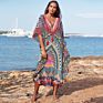 Kaftan Silk Nighty Moroccan Beachwear Beach African Islamic Clothing Dress