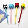Kawaii Squishy Pen Slow Rising Pencil Cap Pencil Topper Cover Decorations
