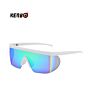 Kenbo Eyewear Arrivals Big Oversized One-Piece Lens Unisex Sunglasses Colorful Polarized Sports Sunglasses Uv400