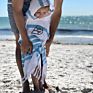 Kids Print Stripes 100% Cotton Hooded Beach Poncho Towel with Tassel
