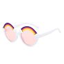 Kids Sunglasses round Rainbow Sun Glasses Boys Children's Pink Lenses Baby Girl Shades Colorful Eye Pc Sunglass