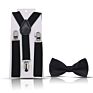 Kids Suspenders with Bowtie Children Bow Tie Set Boys Braces Girls Adjustable Suspenders Baby Wedding Ties Accessories