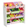 Kids Toy Organizer and Storage Bins with Plastic Bins