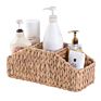 Kingwillow Natural Water Hyacinth Storage Organizer Basket for Sorter Household Sundries